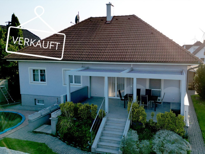 Einfamilienhaus 23km östlich der Wiener Stadtgrenze mit guter Bahnanbindung