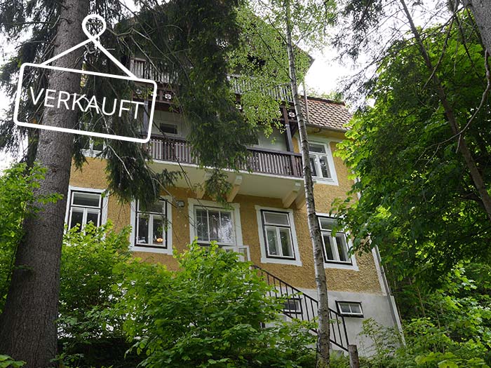 Fassade Jahrhundertwende-Villa
